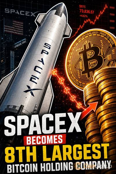 SpaceX Becomes 8th Largest Bitcoin-Holding Company