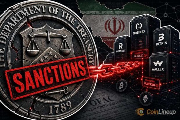 us treasury sanctions iranian crypto exchanges nobitex bitpin ramzinex wallex thumbnail