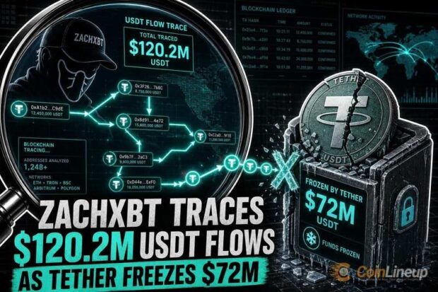 zachxbt traces 120 2m usdt flows xmr surge tether freezes 72m thumbnail